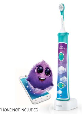 Philips HX6321 Sonicare Kids Electric Toothbrush w/Bluetooth/iPad Training App